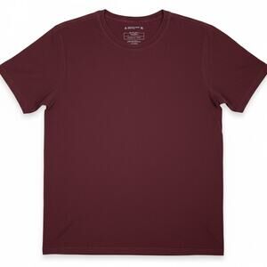 American Giant Red Maroon Basic Casual Sportswear T-Shirt Made in USA Size XL